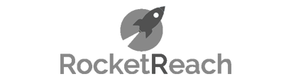 RocketReach Logo Grey